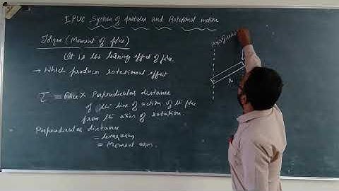 SYSTEM OF PARTICLES AND ROTATIONAL MOTION - PART 3 BY SANTHOSH KUMAR M