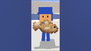 POCOYO Y EL TRALALERITO #shorts #minecraft  #smilingcritters #sprunki #poppyplaytime4