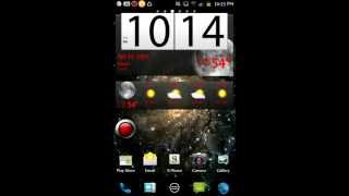 Galaxy Note: Go launcher ex ICS theme screenshot 1