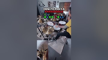 How to Play a Paradiddle (EASY DRUM Lesson) 🥁