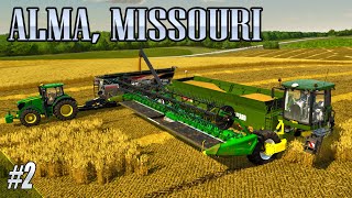 This Harvester Is Amazing! | Alma, Missouri US | FS22 Live