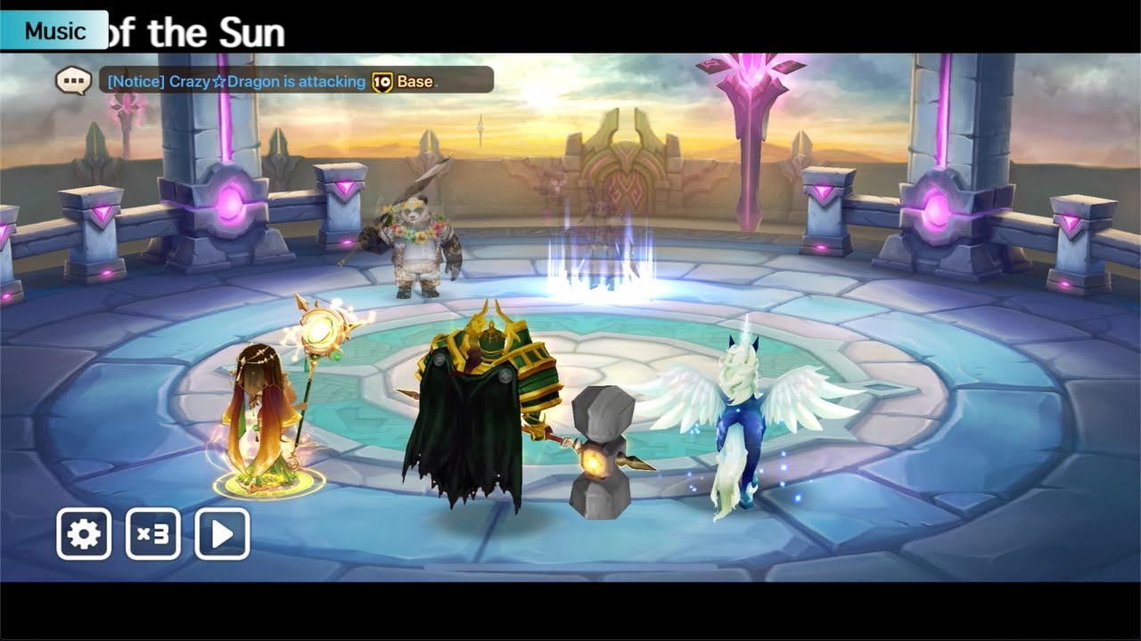 [서머너즈워 점령전] Summoners war Siege battle(vs Sloth Family vs 英雄故事館) - YouTube