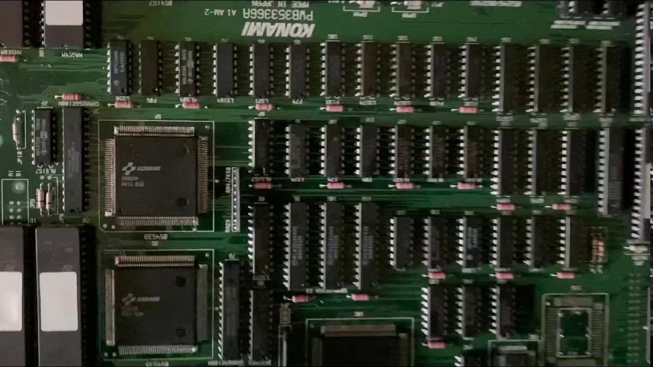 Mystic Warriors Konami - Arcade pcb 100% Working ver. UA.A