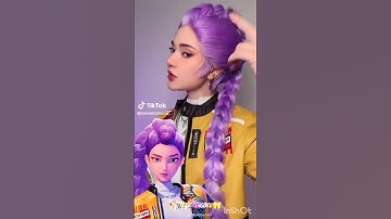 k-pop demon hunters singing golden||k-pop cosplay||#jinu #rumi #trend #netflix #kpopdemonhunters