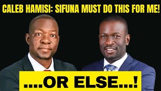 Caleb Hamisi’s Shocking Ultimatum to Edwin Sifuna: Will Sifuna Obey or Rebel?