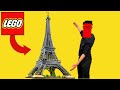 I built the tallest LEGO set ever: the Eiffel Tower! (Set 10307)