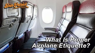 Left Turn: What Is Proper Airplane Etiquette? | 08/28/23