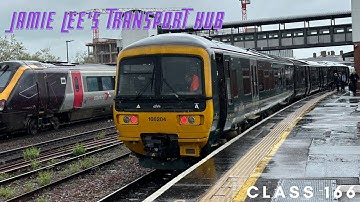 Leaving Gloucester onboard a Great Western Railway Class 166
