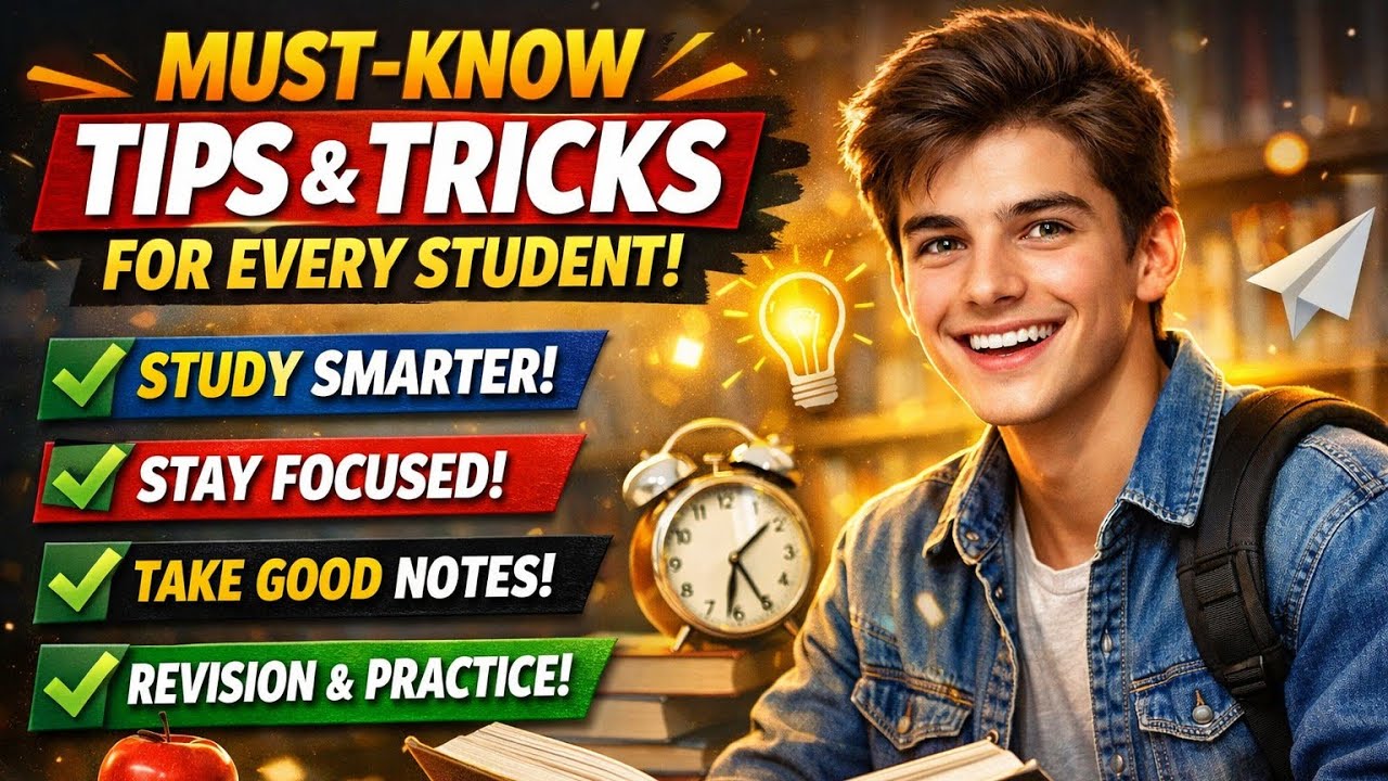 EVERY STUDENT MUST KNOW THESE POINTS ! - YouTube