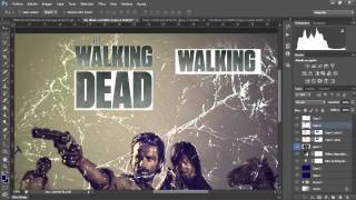 Speed Art | Wallpaper | TheWalkingDead (1366x768)