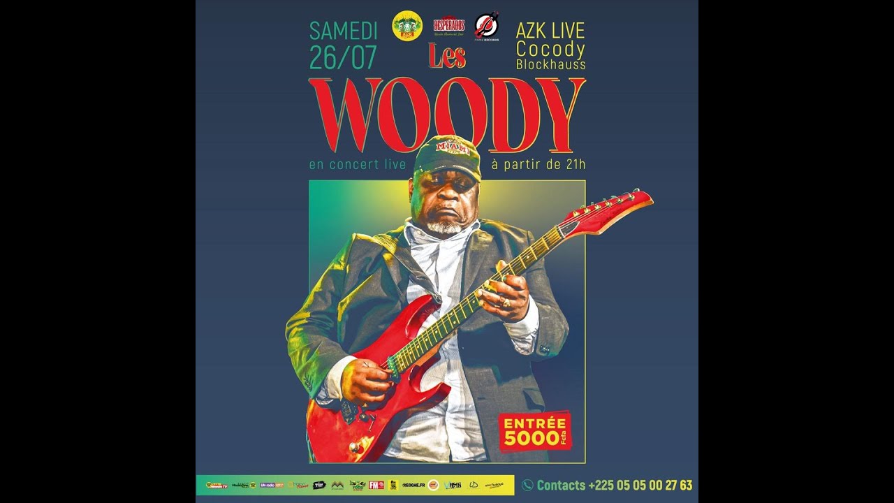 Jack Dely & Les Woody en Live (26 juillet 2025) 🎶  — AZK Live — The House Of Reggae — Abidjan