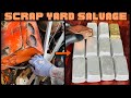 Scrap Yard Salvaging - Bulk Bars - ASMR Metal Melting - Triple Melt Trash To Treasure - BigStackD