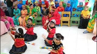Tari Vose Sakaya TK KASIH IBU Desa Ogoansam , Kec Palasa Kab. Parigi Moutong , Sulawesi Tengah.