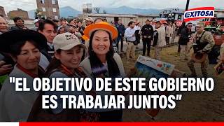 🔴🔵 Keiko Fujimori: 'This government's goal is to work together'