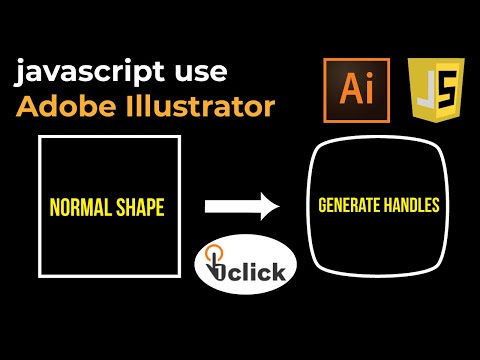 Generate Handles via javascript at Adobe Illustratorc