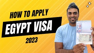 Egypt Visa for Indian 2023 || How to Apply Egypt Tourist Visa for Indians || Egypt Visa from INDIA