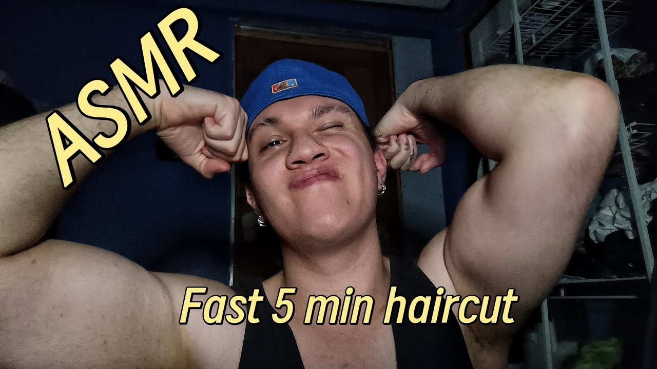 ASMR | FAST 5 MINUTES HAIRCUT BUT I DIDN'T MAKE YOU BALD😳