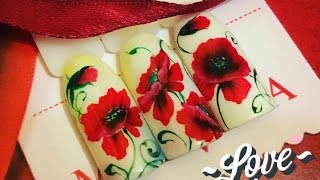 Дизайн ногтей Мастер класс Мак от Марины Щегловой Дизайн ногтей Мастер класс Мак от Марины Щегловой