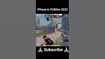 iPhone xr pubg test 2023 | #pubgmobile #bgmi #shorts #youtubeshorts