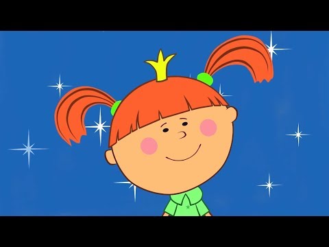 Веселая песня-мультик для детей - Жила-была Царевна - Ночная песенка - Видео для малышей