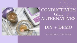 Conductivity Gel Alternatives | DIY Gel Tutorial + Microcurrent & RF DEMO