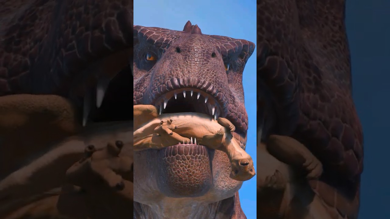 【お肉】タルボサウルスがホマロケファレを食べる瞬間！/[Meat] The moment a Tarbosaurus eats a Homalocephale! Jurassic World