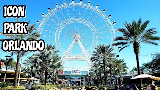 Icon Park Orlando Floridaferris Wheelstarflyerfamily Vacationellie Stefanov