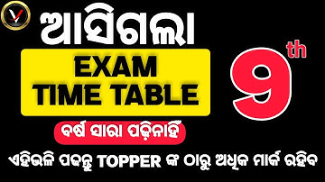 Class 9 SA2 EXAM Time Table || 9th Class SA2