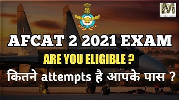 Are you eligible for AFCAT 2 2021 EXAM ? || Age limit for AFCAT 2 2021 Exam || BY SAHIL SIR