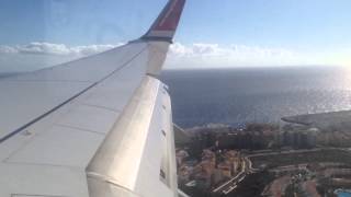 BOEING 737-800 Norwegian Air Landing TENERIFE