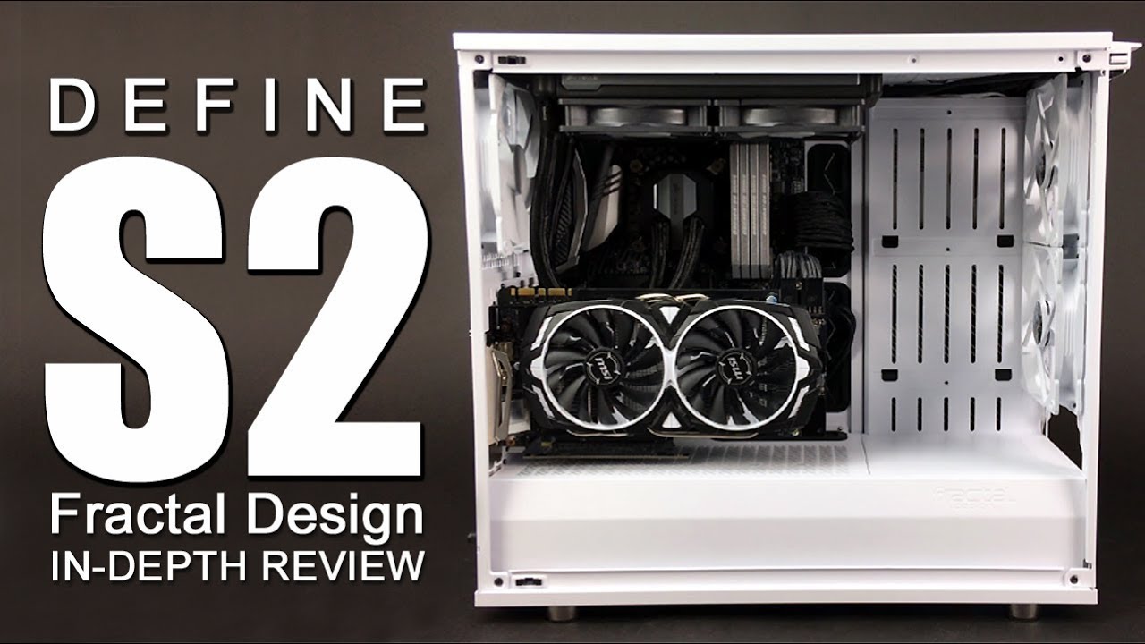 Fractal Design Define S2 BlackOut TG - Boîtier PC Fractal Design sur