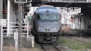 JR九州　787系　 特急きりしま14号 鹿児島中央駅～宮崎駅6014M 　 鹿児島中央駅　撮影日2023.12.23