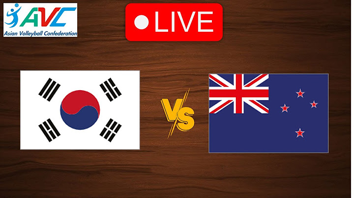 Live: South Korea vs New Zealand | AVC Nations Cup 2025 | Live Play By Play Scoreboard