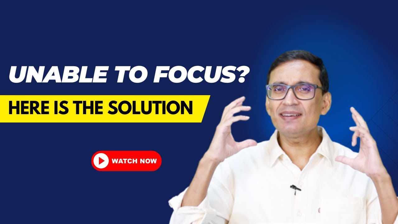 Unable to focus? Here is how to fix that. - YouTube