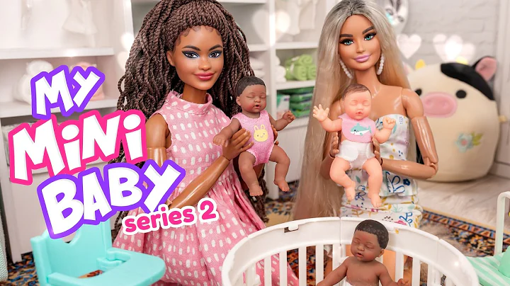 My Mini Baby Series 2 | New Accessories | Are They Barbie Size? Crib, High Chair & Pool