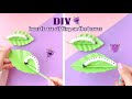 DIY Insect's are sitting on the leaves | how to make | paper crafts idea | Satisfying #Shorts