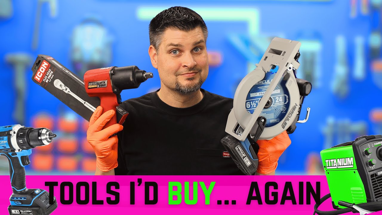 BUY These 25 Harbor Freight TOOLS.... Today! - YouTube