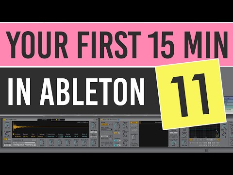 Your First 15 Minutes in Ableton Live 11 for Beginners