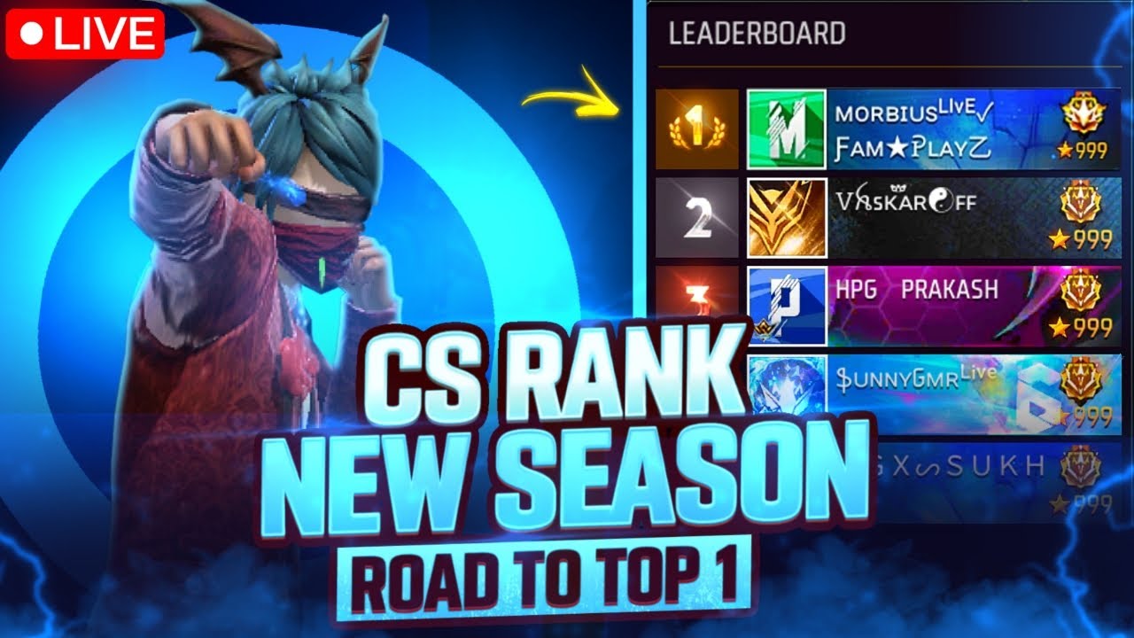New Season Cs Rank push In Region Top 1 Lobby With Highest Streak Ever ...