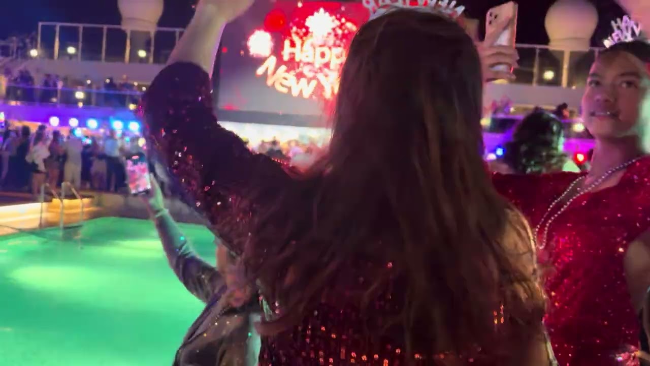 Rusty Pliers on the MSC Grandiosa for New Year’s Eve.  