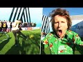 Milton Jones NAILS crossbar challenge on first attempt! | Soccer AM Pro AM