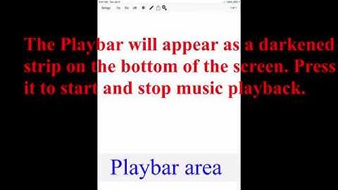 Using the Playbar in unrealBook