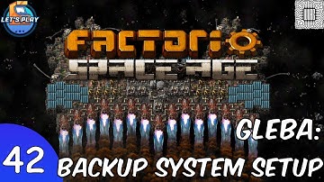 Factorio Space Age - Episode 42 - Gleba: Backup Systems
