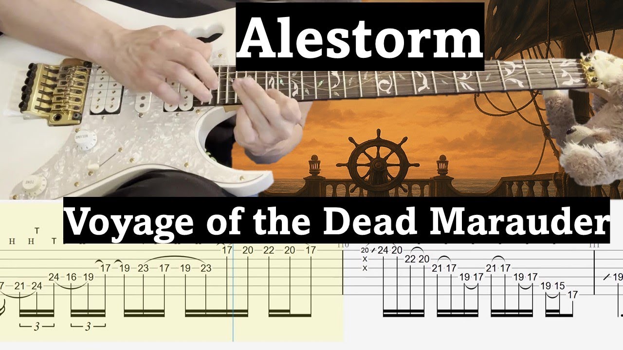 Alestorm (feat. Patty Gurdy) - Voyage of the Dead Marauder Guitar Cover | Guitar Tab