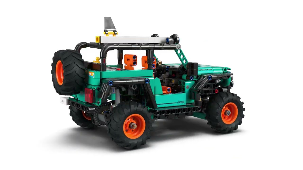 LEGO Technic – SUV-ul Jeep Wrangler Rubicon | BrickDepot Comandă