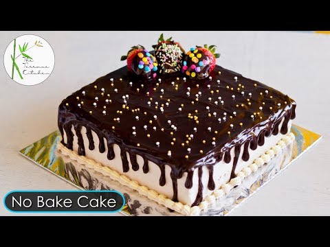 no-bake-chocolate-cake-|-instant-chocolate-strawberry-cake-|-bread-cake-~-the-terrace-kitchen