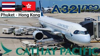 Trip Report | Cathay Pacific Airbus A321 NEO | Phuket - Hong Kong