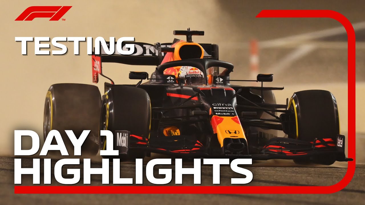 Day 1 Highlights 2021 Pre-Season Testing