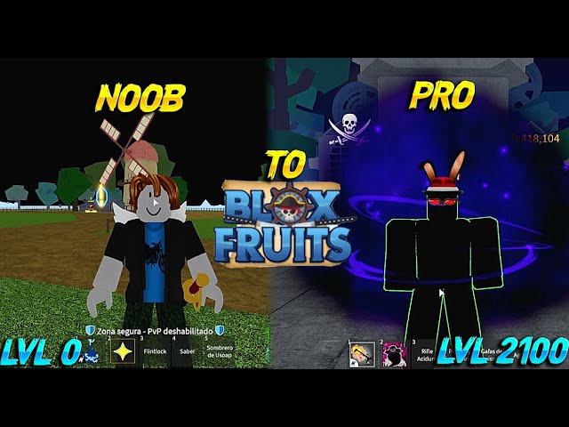 NOOB To PRO With SHADOW FRUIT (Level 1 to Level 700) In Blox Fruits -  BiliBili