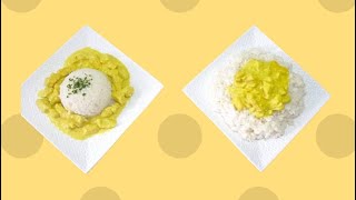 Comment préparer du poulet au curry et du riz